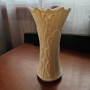 Small Lenox Vase Ivory Woodland 6.5 inches Made in USA